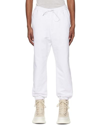 Juun.J Carryover Lounge Trousers - White