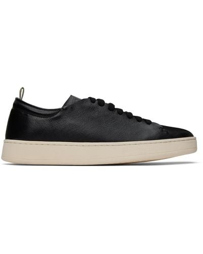 Officine Creative Black Once 002 Trainers
