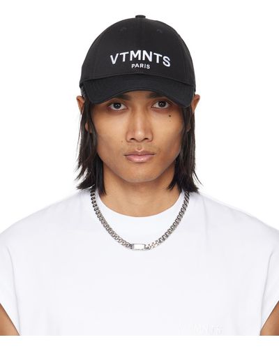 VTMNTS Paris ロゴ キャップ - ホワイト