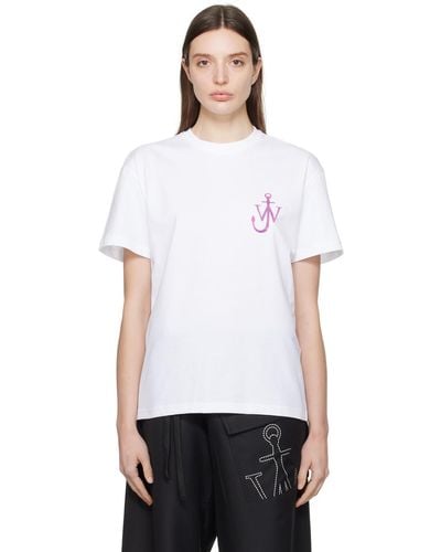 JW Anderson White 'naturally Sweet' T-shirt