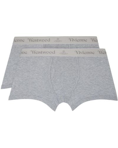Vivienne Westwood Two-Pack Boxers - Gray