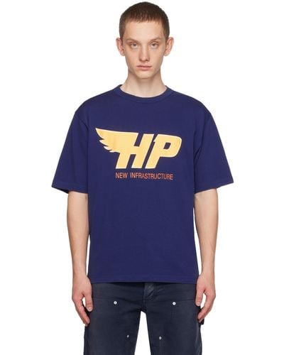 Heron Preston インディゴ Fly Tシャツ - ブルー