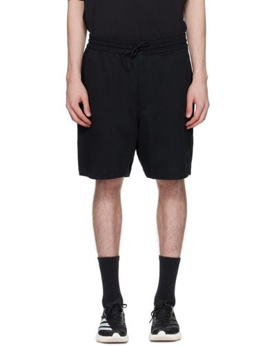 Y-3 Loose-fit Shorts - Black