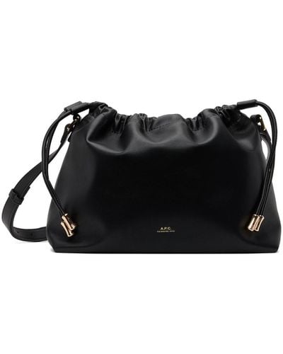 A.P.C. . Black Mini Ninon Bag