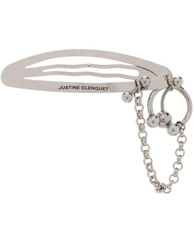 Justine Clenquet Holly Hair Clip - Black