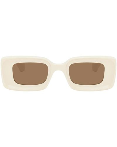 Loewe Off- Rectangular Sunglasses - Black
