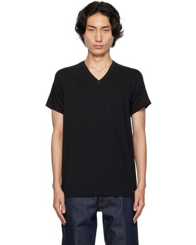 Calvin Klein Vネックtシャツ 3枚セット - ブラック