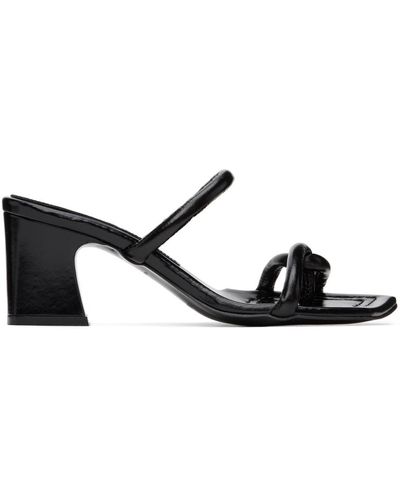 Reike Nen Twisted Heeled Sandals - Black