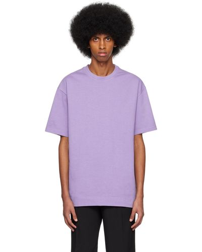 Massimo Alba Nevis T-shirt - Purple