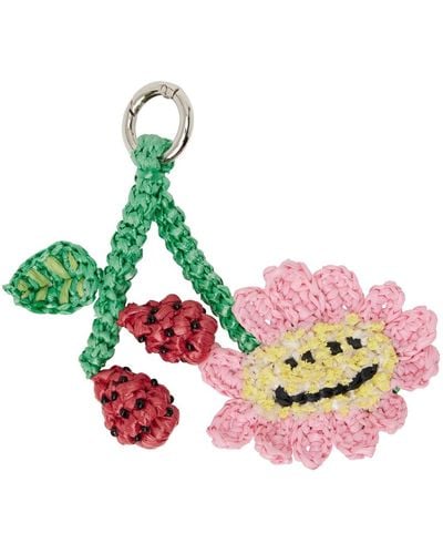Collina Strada Fasciation Flower Keychain - Multicolour