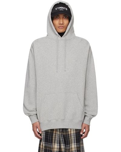 VTMNTS Embroide Hoodie - Gray