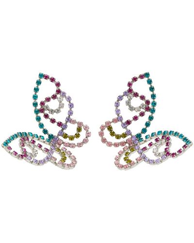Area Medium Butterfly Earrings - Multicolour