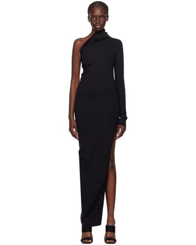 Rick Owens Sivaan ziggy Maxi Dress - Black