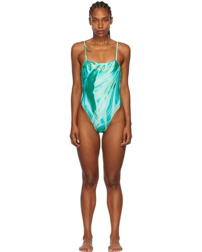 Collina Strada Ssense Exclusive Nylon One-piece Swimsuit - Multicolour