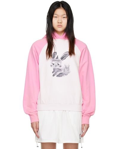 we11done Off-rabbit Hoodie - Pink