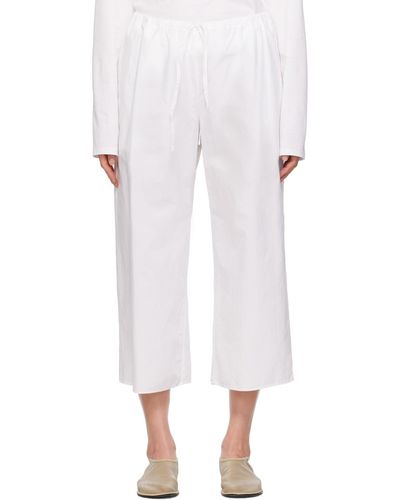 The Row Jubin Trousers - White