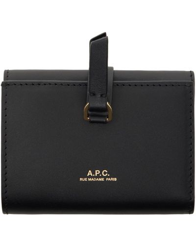 A.P.C. . Black Noa Wallet