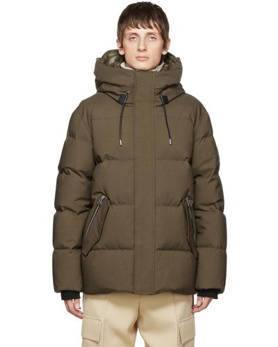 Mackage Quilted Down Coat - Brown