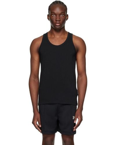 Palm Angels Two-pack Black Tank Tops