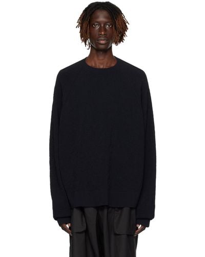 Y-3 Relaxed-fit Jumper - Blue