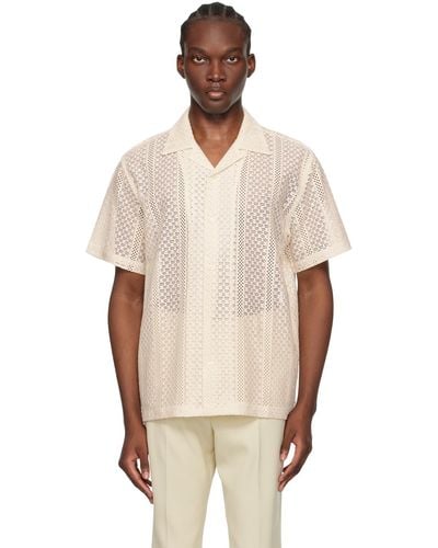 Saturdays NYC Off- Canty Shirt - White