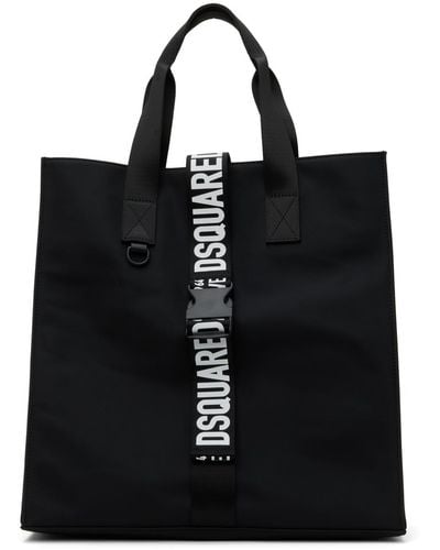 DSquared² Black Made With Love Tote
