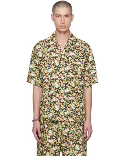 Marni Black Floral Shirt - Multicolour