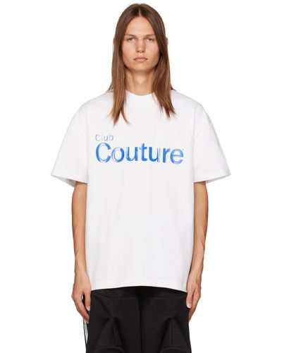 Anonymous Club T-shirt 'club couture' blanc