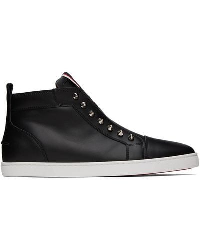 Christian Louboutin F.a.v Fique A Vontade Sneakers - Black