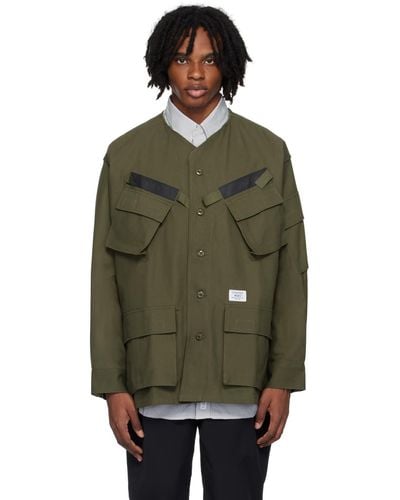 WTAPS Khaki Scout 01 Jacket - Green