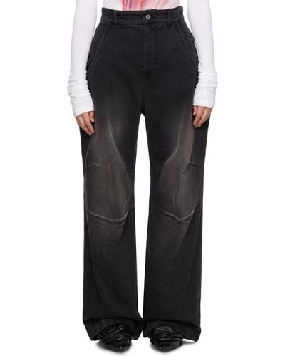 we11done Faded Jeans - Black