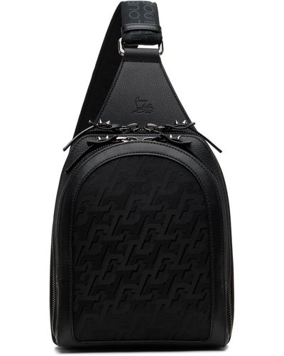 Christian Louboutin - Loubilab Leather & Rubber Cross-Body Bag - Mens -  Black Multi for Men