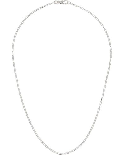 Alighieri Silver 'the Dante Chain' Necklace - White