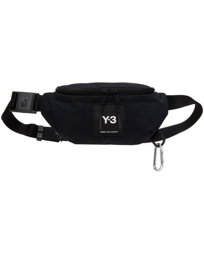 Y-3 Patch Belt Bag - Black