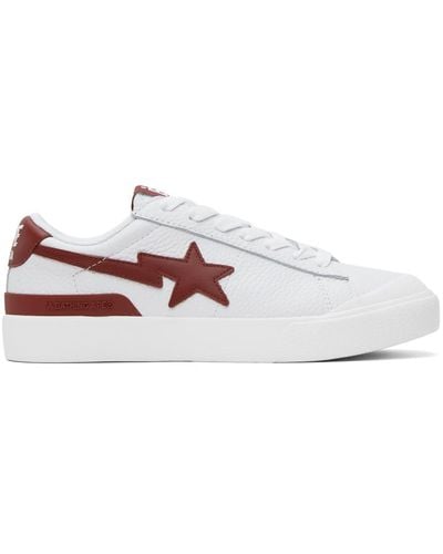 A Bathing Ape White Mad Sta #2 M1 Sneakers - Black