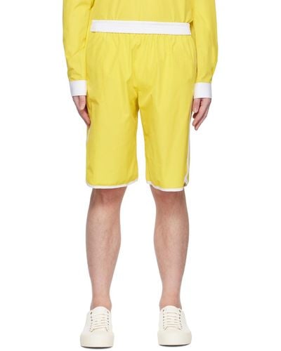 SEBLINE Running Boxer Shorts - Yellow