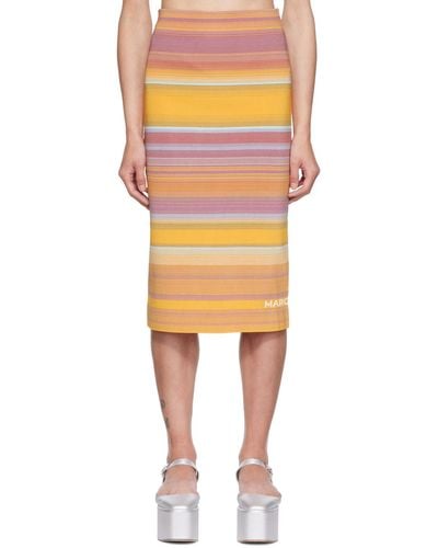 Marc Jacobs 'the Tube Skirt' Midi Skirt - Multicolor