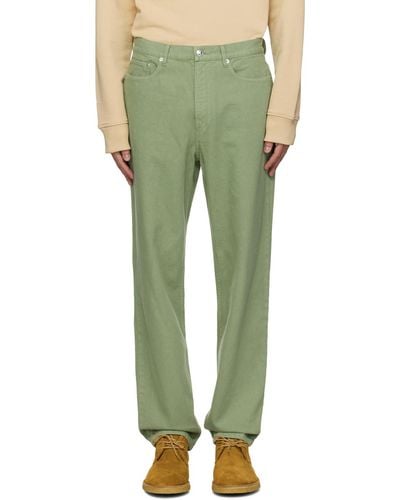 A.P.C. . Green Martin Jeans