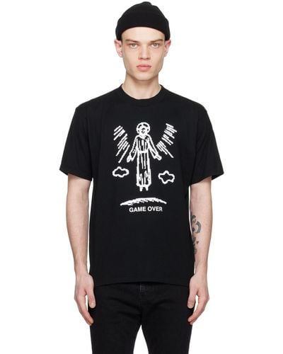 Undercover 'game Over' T-shirt - Black