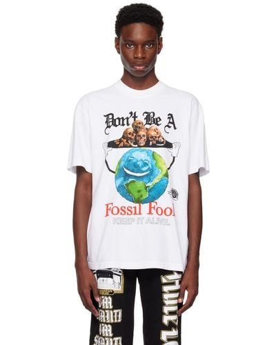 ONLINE CERAMICS 'fossil Fool' T-shirt - Black