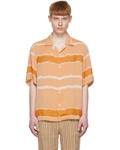 Cmmn Swdn Orange Sol Shirt - Multicolour