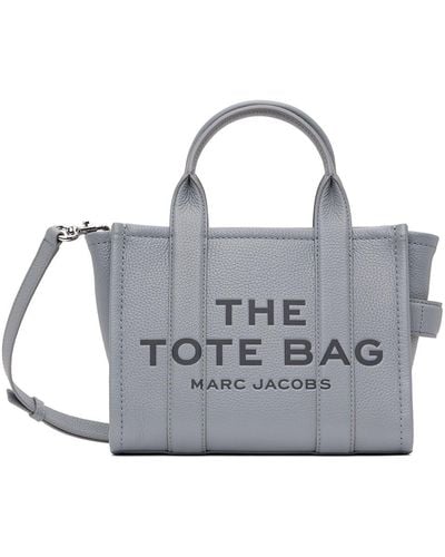 Marc Jacobs グレー The Leather Small トートバッグ