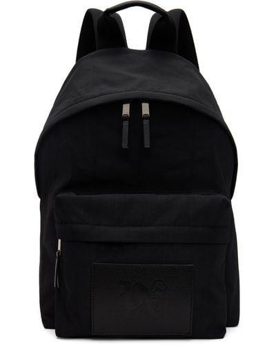 Palm Angels Black Monogram Backpack