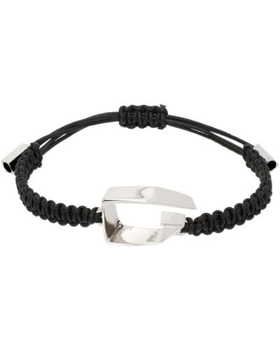 Givenchy Bracelet noir à découpe giv