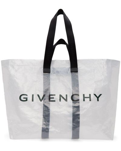 Givenchy Transparent G-shopper Xl Tote - Metallic