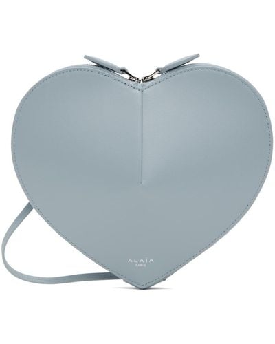 Alaïa Alaïa sac 'le cœur' bleu