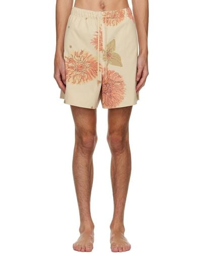 RECTO. Vintage Flower Swim Shorts - Multicolour