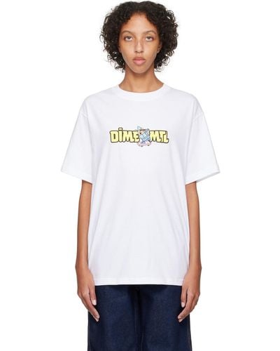 Dime Printed T-shirt - White