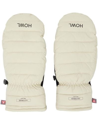 H.o.w.l. Off- Down Mittens - Natural