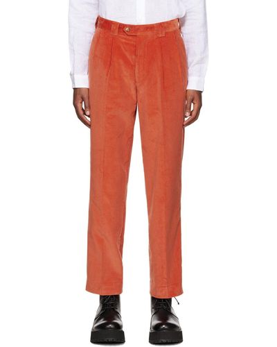 Paul Smith Pleated Trousers - Multicolour